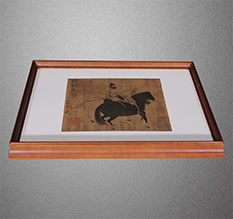 武陟书画装裱配框服务案例